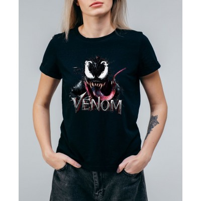 Дамска тениска VENOM - Scary face